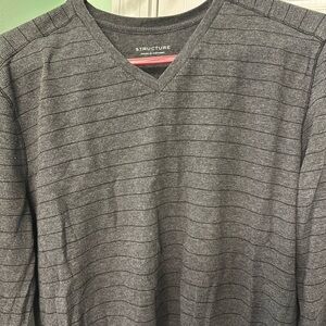 Men’s Structure sweater Large, Gray